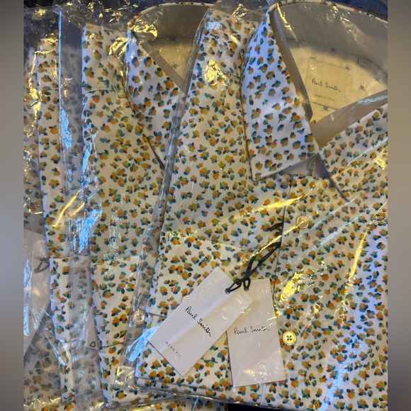 Paul Smith S/C tailored shirt NG72PW colour 01 M1R-800P-HO1627 multicolor new - Picture 6 of 6